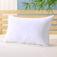 100% White Cotton Covered Standard size Natural Bamboo Pillow