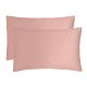 Bamboo Satin Rose Pink Pillowcases By Bambury