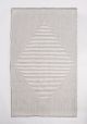 Denver Grey and Ivory Modern P.E.T Indoor Outdoor Rug by Fab Rugs