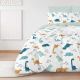Glow Asaurus Teal Quilt Cover Set by Jelly Bean Kids