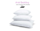 80 percent Goose Down Pillows Standard - 45cm x 70cm by Ariel Miracle 