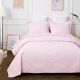 Blush Pink Coverlet Set