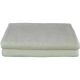  2pc Cotton Sand Stone Classic Ribbon Bath Sheet