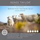 350 GSM White Australian Made Pure Merino Wool Quilt by Renee Taylor