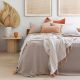 French Linen Super King Quilt Cover Set by Bambury