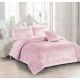 Amara Pink Quilt Cover Set by Georges Fine Linens