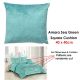 Amara Sea Green Square Filled Cushion by Georges Fine Linens