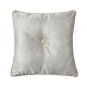 Arabella Square Cushion Ivory by Bianca