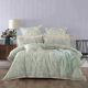 Aria Green Quilt Cover Set