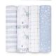 Rising Star 4 Pack Swaddles by Aden and Anais