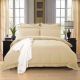 Cream 1000TC Tailored Quilt Cover Set by Fabric Fantastic
