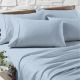 Blue Fog 1200TC Premium Cotton Blend Sheet Sets by Ddecor Home