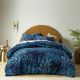 Blue Palm Leopard Cotton Quilt Cover Set by Accessorize