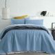 Blue Zane Queen/King  Coverlet Set by Accessorize