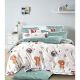 Brorden Kids Printed Pure Squirrel Cotton Single Bed Quilt Cover Set