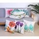 Floral Pattern Linen Cushion Cover