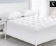 Cloudland 1000GSM White Memory Resistant Microball Bed Mattress Topper