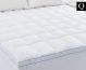 Cloudland 750GSM White Memory Resistant Microball Bed Mattress Topper