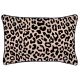 Cushion Cover With Black Piping Jungle Peach by Escape To Paradise
