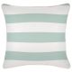 Cushion Cover With Piping Deck Stripe Mint by Escape To Paradise