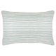 Cushion Cover With Piping Paint Stripes Pale Mint by Escape To Paradise