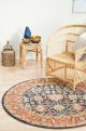 Legacy 860 Navy Round by Rug Culture 
