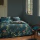 Dark Blue Fall In Leaf Cotton Quilt Cover Set by Pip Studio by Pip Studio