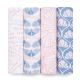 Deco Classic 4pk Swaddles by Aden and Anais