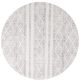 Oasis 450 Grey Round By Rug Culture 