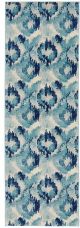 Mirage 353 Blue Runner By Rug Culture