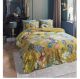 Partout des Fleurs Gold Cotton Sateen Quilt Cover Sets by Bedding House