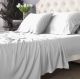 500 TC Natural Bamboo White Cotton Sheet Sets by Park Avenue