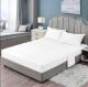 2000TC White Hotel Collection Bed Sheet Set Fitted Flat Pillowcases