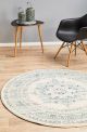 Century 922 White Round by Rug Culture 