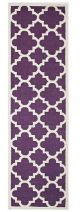 Nomad 23 Aubergine Runner by Rug Culture
