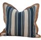 Coastal Stripe Decorative Cushion Cover by Kolka