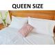 Egyptian Cotton Percale White Queen Bed Sheet Sets