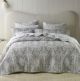 Olivia Grey Coverlet Set by Bianca