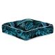 Floor Cushion Cover With Piping Cabana Black by Escape to Paradise