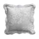 Florence Square Cushion Grey by Bianca