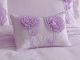 Floret 2 Flowers Filled Cushion by Whimsy