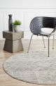 Mirage 351 Silver Round By Rug Culture
