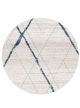 Oasis 452 Blue Round by Rug Culture 
