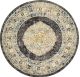 Century 955 Charcoal Round by Rug Culture