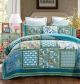 Aquamarine Bedspread set by Classic Quilts