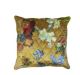 Van Gogh Carré Fleuri Gold Filled Cushion by Bedding House