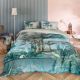 Green Canopy Cotton Quilt Cover Set by Bedding House