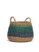 Harlem Handmade Seagrass Basket by Fab Rugs