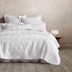 Martella White Bed Cover by Sheridan