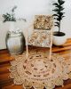 Mimosa Round Jute Rug by Fab Rugs